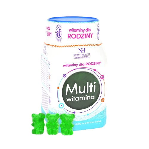 Noble Health Witaminy Dla Rodziny w żelkach 300 G